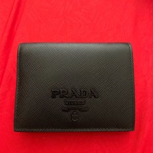 Small Saffiano Leather Wallet